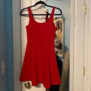Red H&M size 6 tank dress